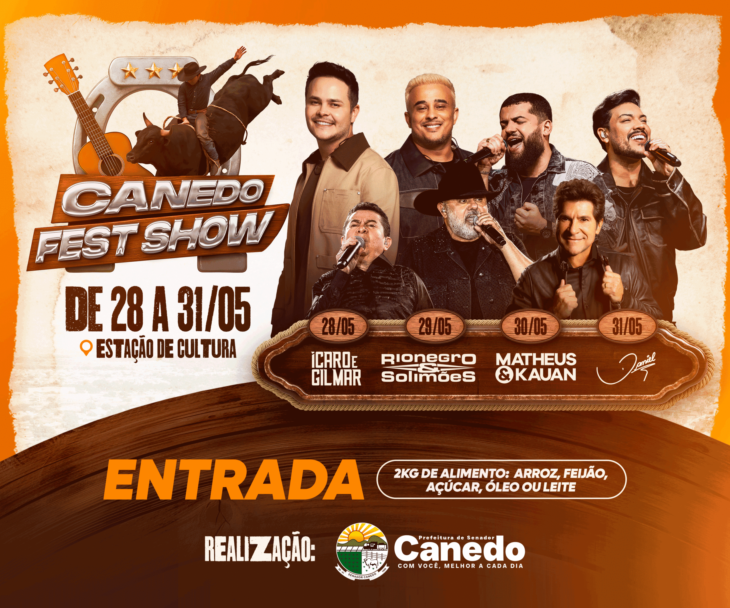 Prefeitura divulga habilitados para sorteio de espaços do Canedo Fest Show 2026