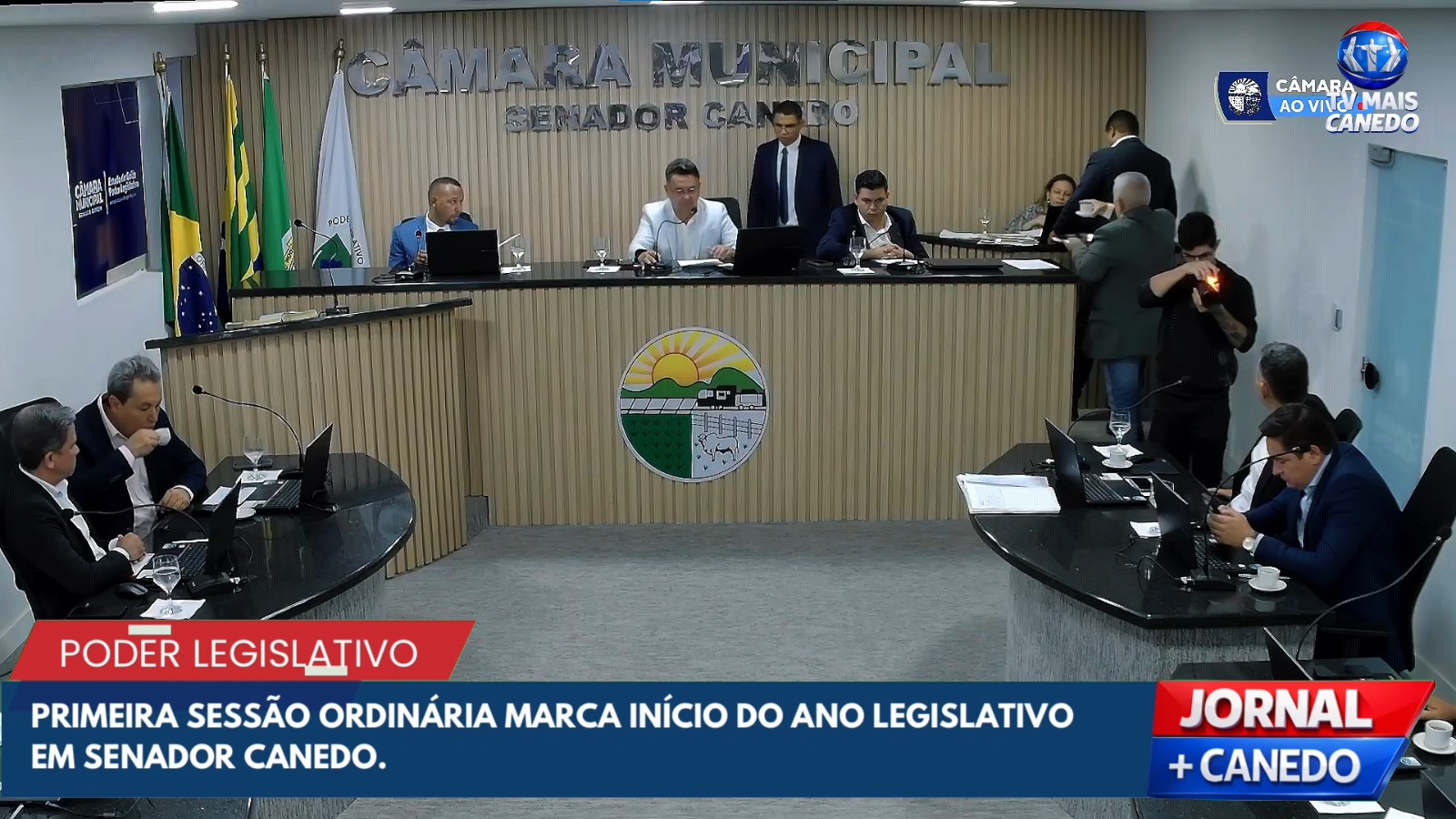 Câmara Municipal de Senador Canedo inicia trabalhos de 2026 com foco em modernização e transparência