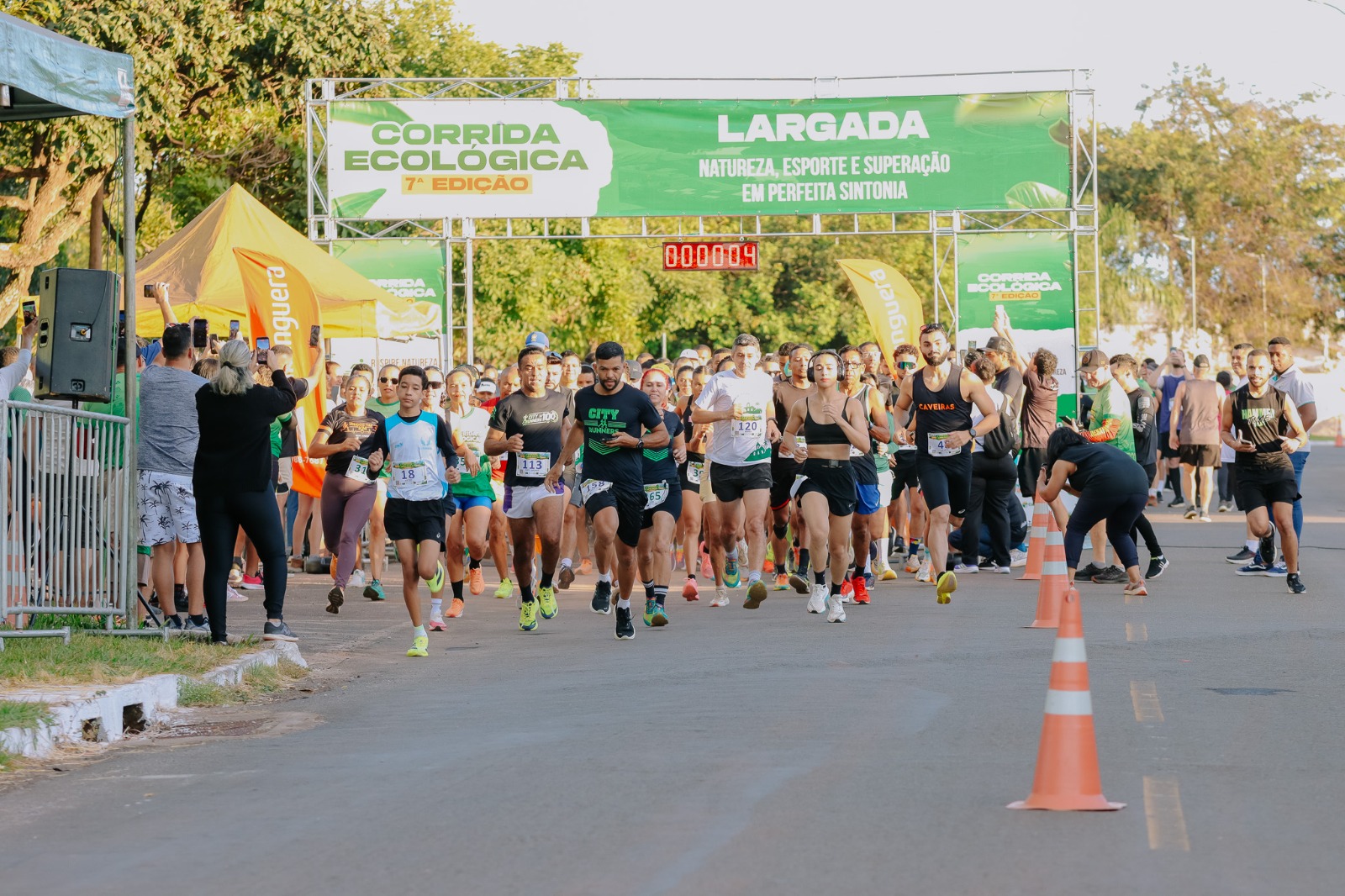 7ª Corrida Ecológica reúne cerca de 500 participantes em Senador Canedo