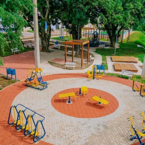 Praça Vitória será inaugurada nesta terça-feira (2) em Senador Canedo