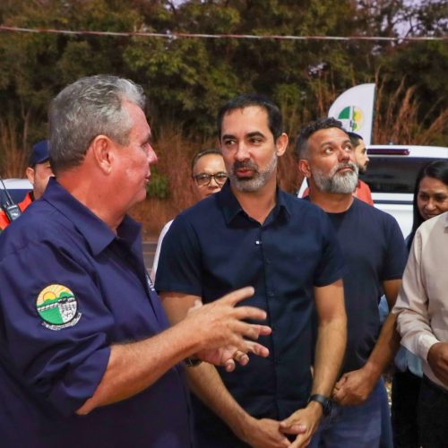 Prefeitura e Sanesc lançam obra que levará água tratada ao Aurora das Mansões e Solar das Auroras