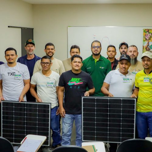 Senador Canedo conclui segunda edição de curso gratuito de energia solar com 16 alunos