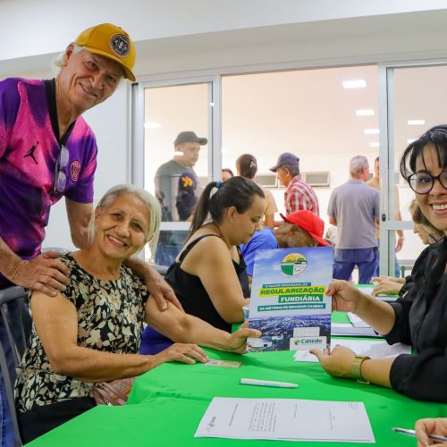 Mais de 6 mil famílias já receberam suas escrituras em Senador Canedo; nova entrega beneficia moradores do Bairro JK