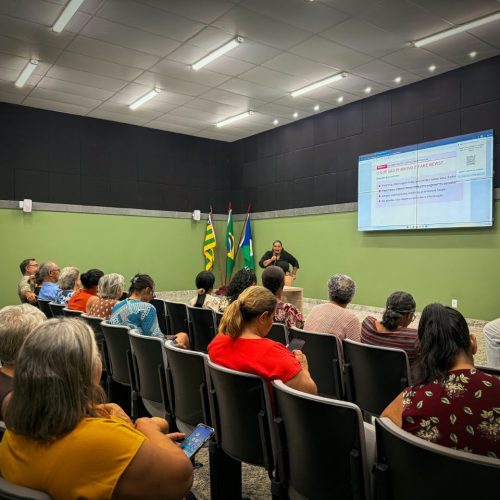Cidadão Tech 60+ ensina idosos a navegar pela internet com mais segurança em Senador Canedo