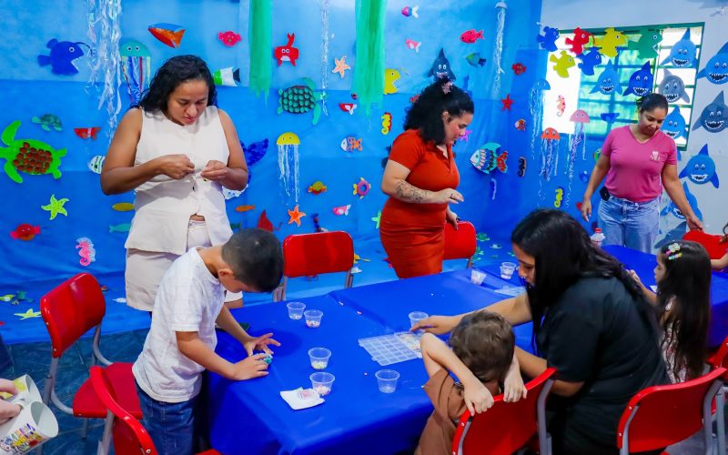 EMEI Aprendiz da Infância transforma Festa da Primavera em experiência de aprendizado para crianças e famílias