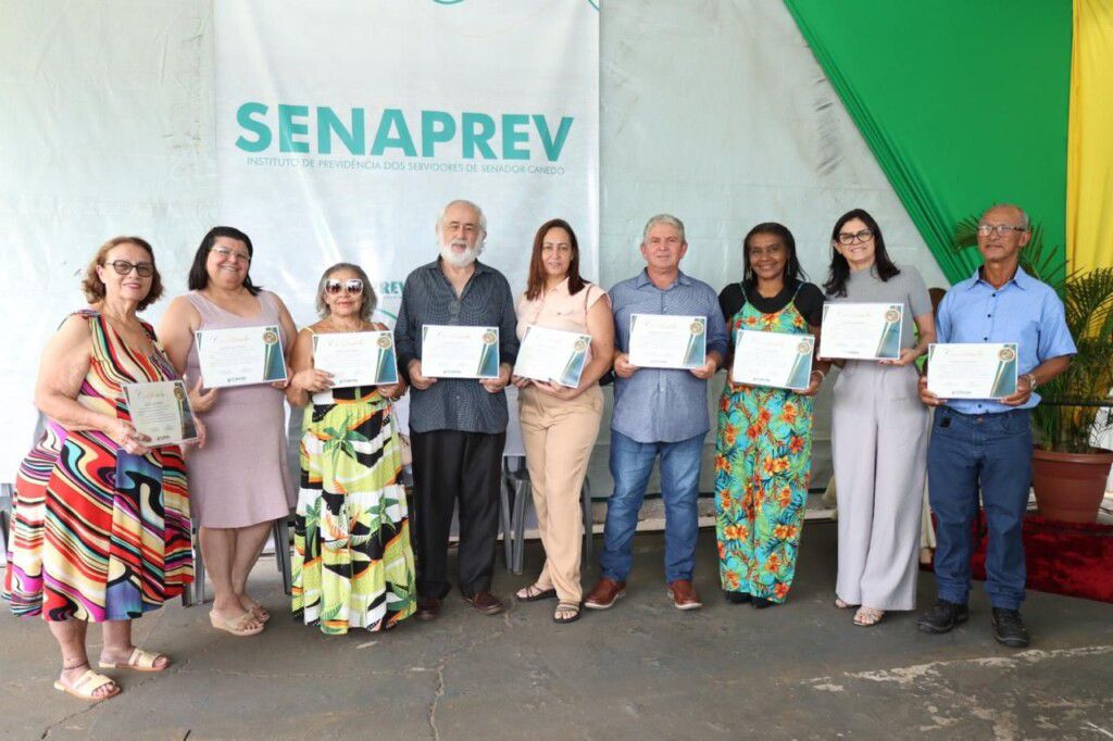 SENAPREV realiza cerimônia de boas-vindas aos novos aposentados e pensionistas em Senador Canedo