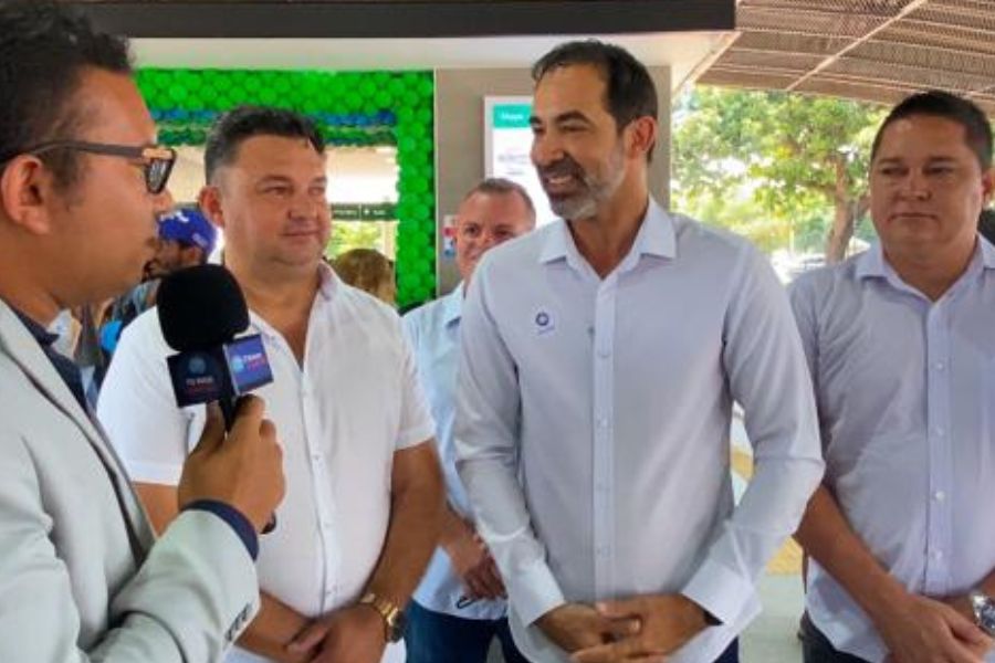 Prefeito e Vereadores de Senador Canedo Comemoram Entrega da nova Infraestrutura do Terminal Novo Mundo