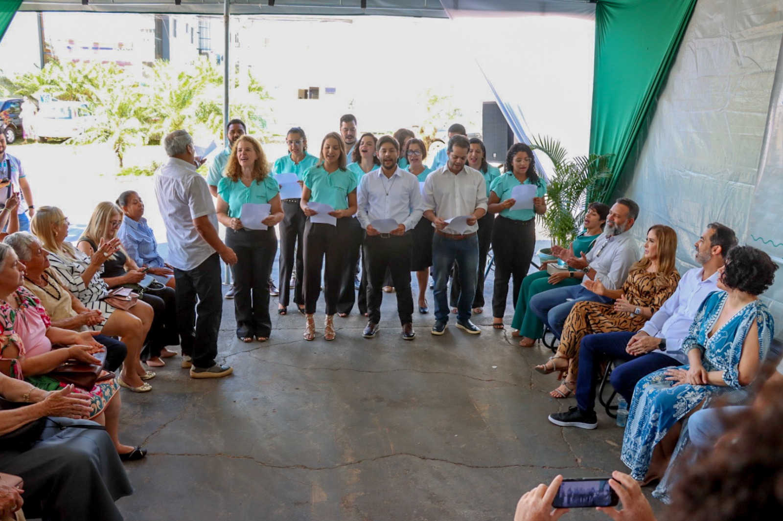 SENAPREV homenageia aposentados com café da manhã especial em Senador Canedo