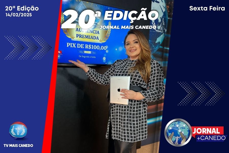 Jornal Mais Canedo – Dia 14/02/2025 – Sexta