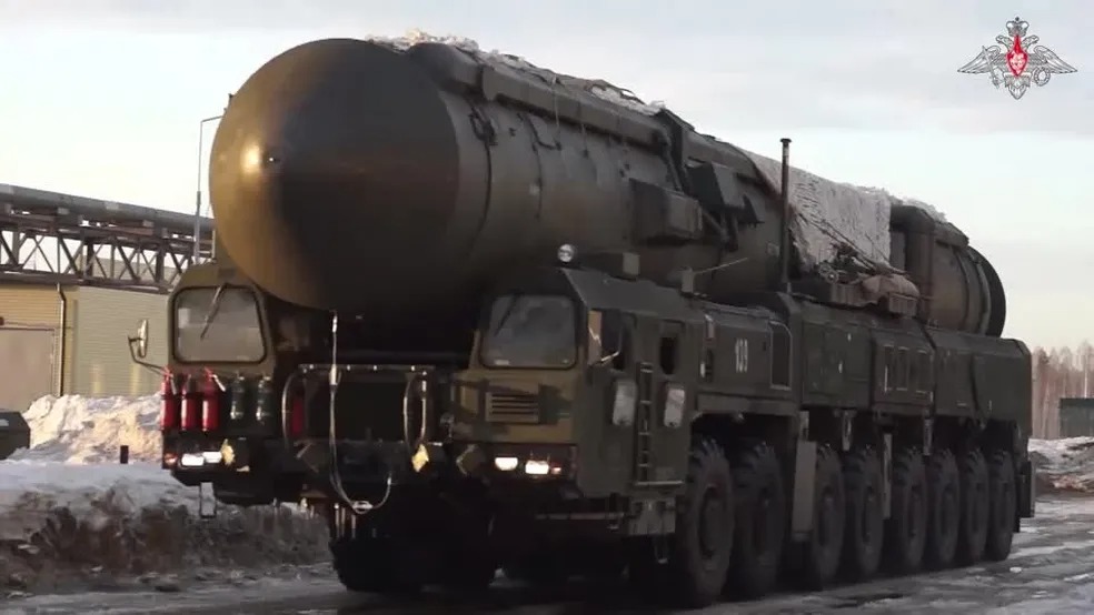 Rússia realiza exercícios com mísseis intercontinentais Yars em meio a negociações de cessar-fogo