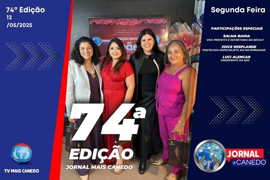 Jornal Mais Canedo – 74ª Edição Especial dia das Mães – Segunda