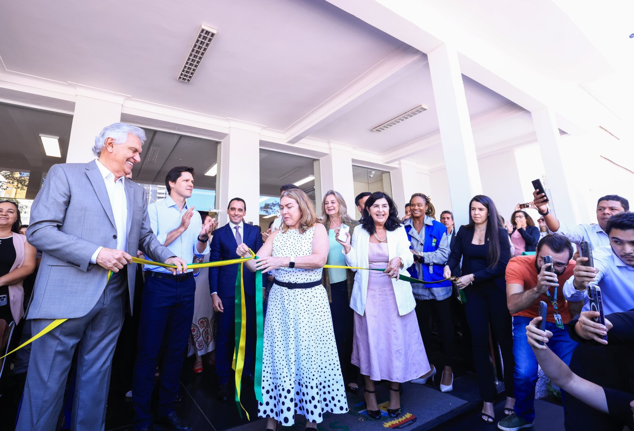 Caiado inaugura sede própria da Secretaria de Educação de Goiás e critica antigo prédio: “Era um muquifo”