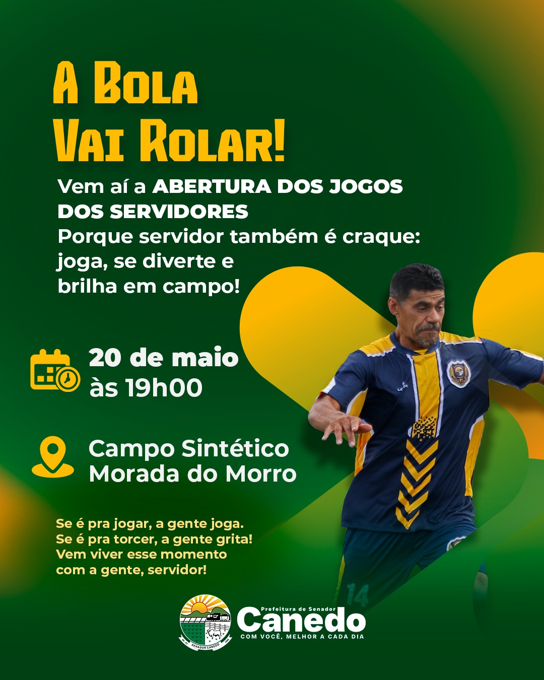 Copa dos Servidores de Senador Canedo começa nesta terça com 12 equipes e promete agitar o calendário esportivo