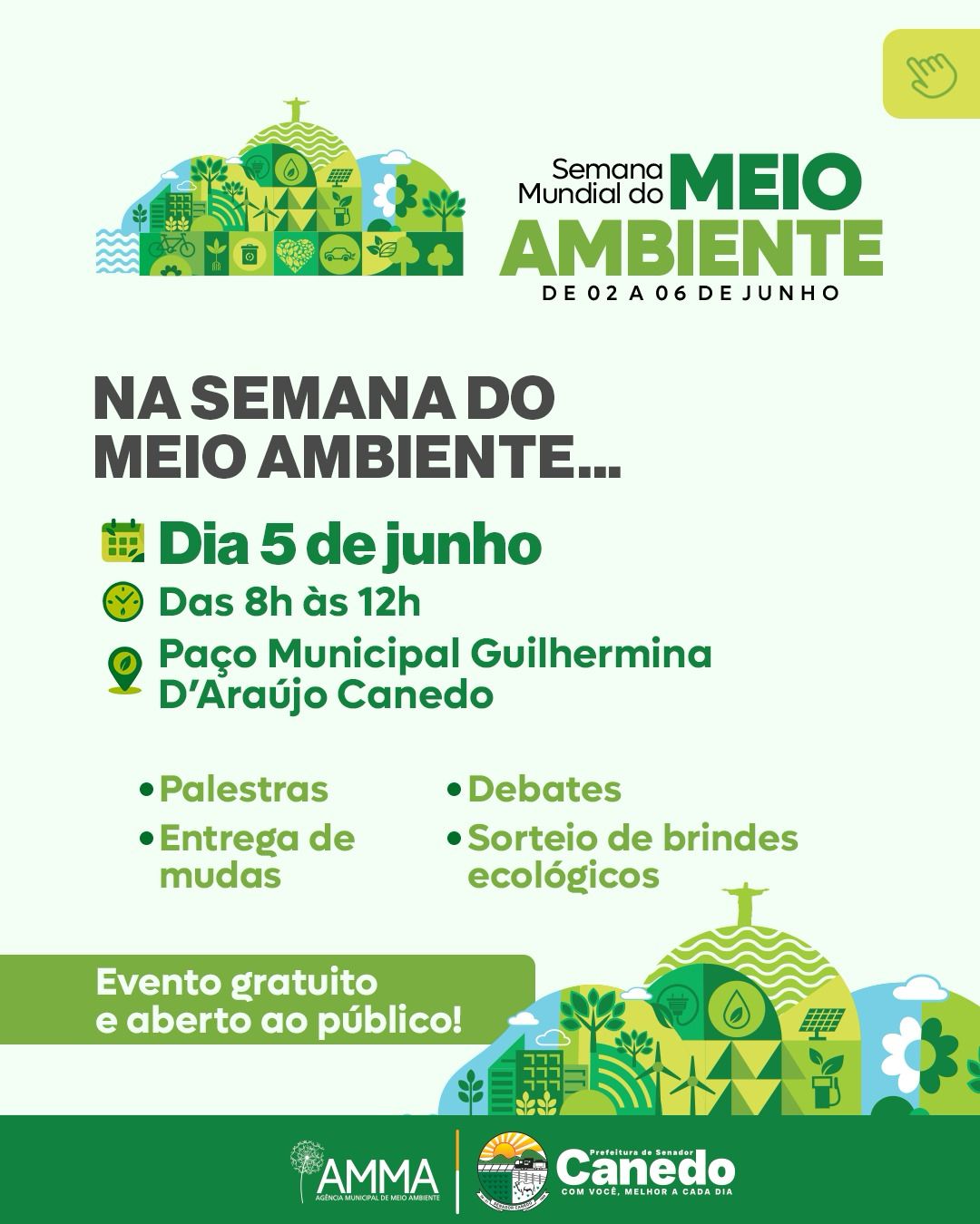 Senador Canedo promove 1º Workshop sobre Meio Ambiente com foco em sustentabilidade hídrica e preservação ecológica