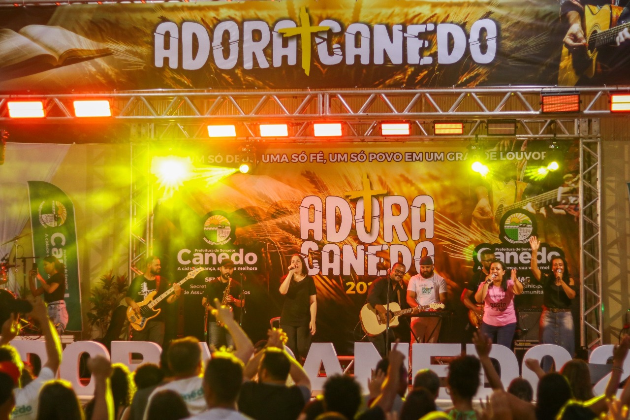 Evento Adora Canedo reúne comunidade para noite de louvor em Senador Canedo