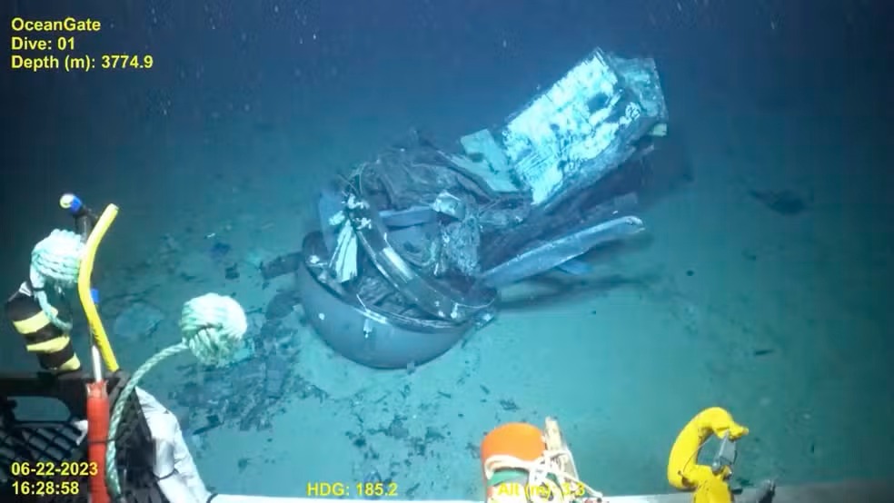 Implosão do Titan foi causada por negligência da Oceangate e projeto falho, conclui relatório final dos EUA