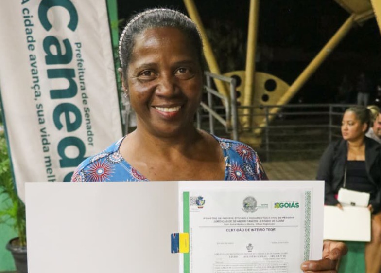 Regularização Fundiária Avança em Senador Canedo e Transforma a Realidade de Famílias no Jardim das Oliveiras