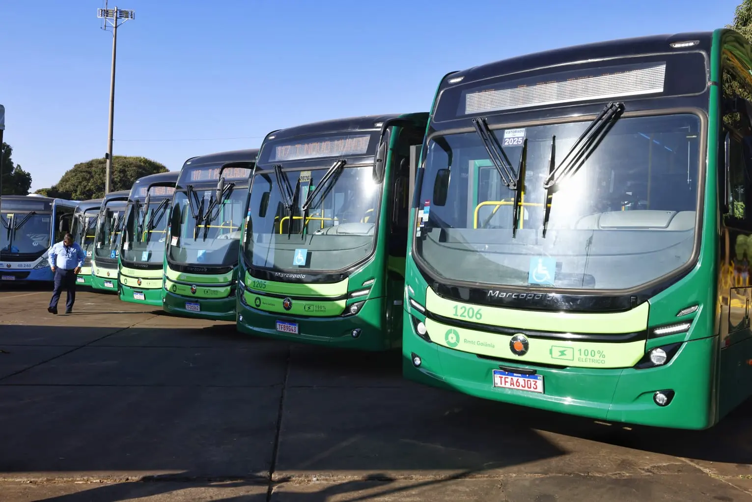 Goiânia recebe 19 estações revitalizadas e frota sustentável no BRT Leste-Oeste