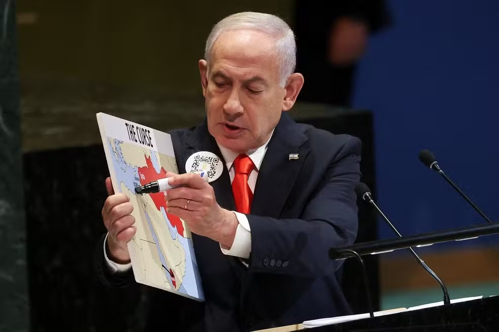 Delegações deixam plenário da ONU em protesto contra discurso de Netanyahu