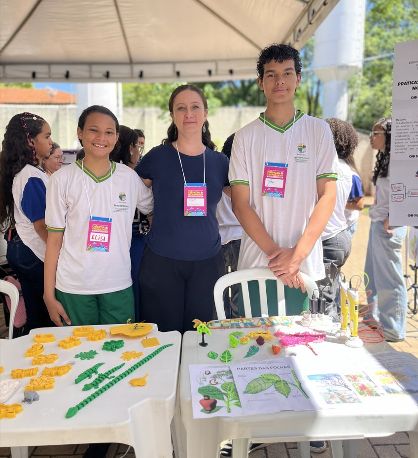 Projeto de escola municipal de Senador Canedo se destaca na Feira Integrada de Ciências do IFG 2025