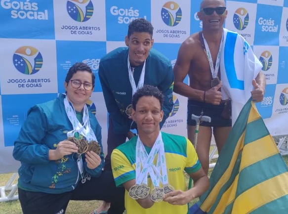 Senador Canedo conquista 22 medalhas na 20ª edição dos Jogos Abertos de Goiás