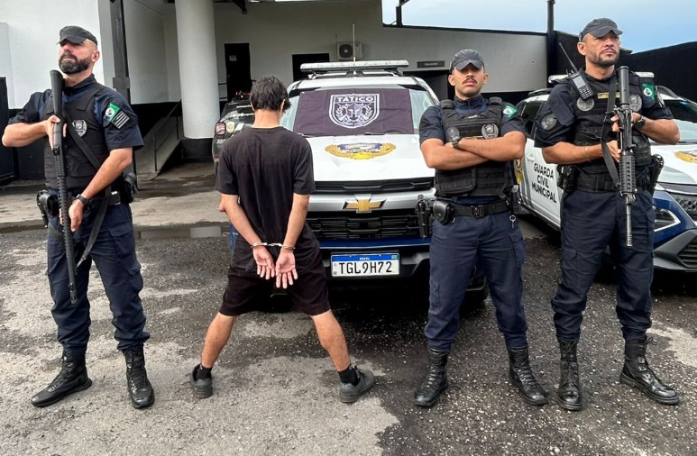 Patrulhamento eficiente da GCM resulta na captura de foragido da Justiça em Senador Canedo