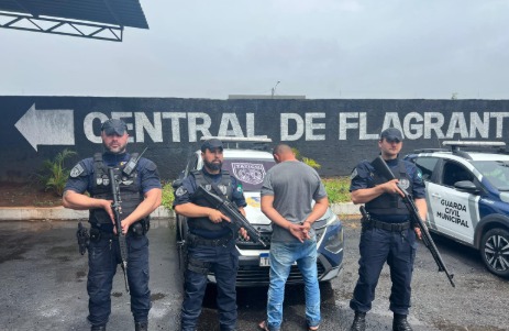 GCM Tático localiza e prende foragido da Justiça durante patrulhamento em Senador Canedo