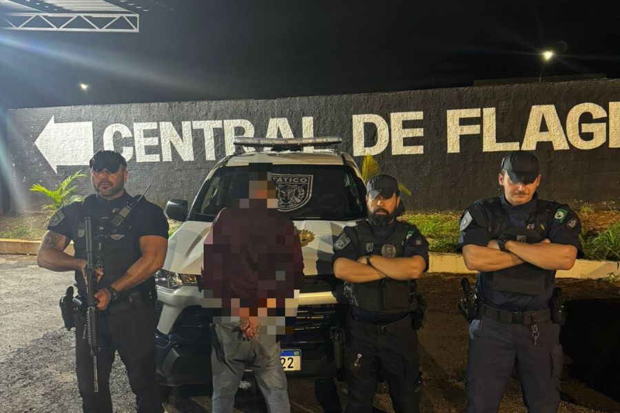 GCM detém motorista por embriaguez ao volante após direção perigosa em Senador Canedo
