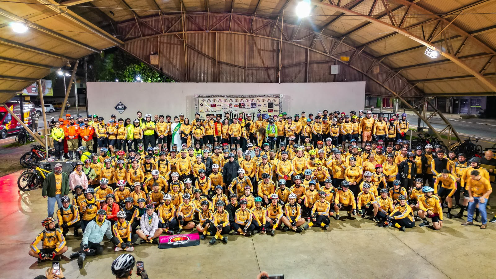 Pedal da Fé 2026 reúne mais de 250 ciclistas entre Senador Canedo e Trindade