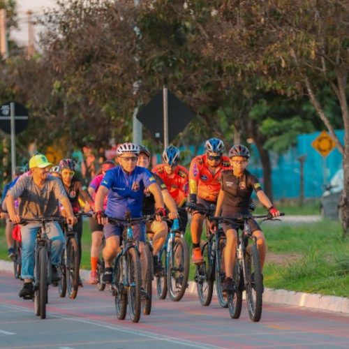Bike Art transforma praça em espaço de cultura e lazer em Senador Canedo