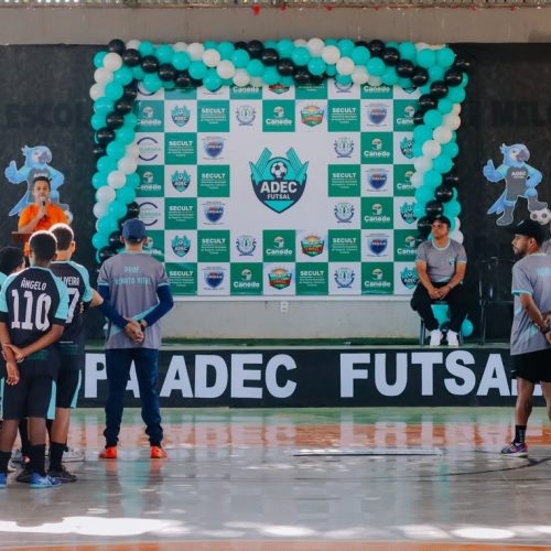 Abertura da Copa ADEC de Futsal reúne jovens atletas em Senador Canedo
