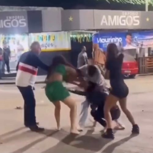 Pancadaria generalizada é registrada em Trindade