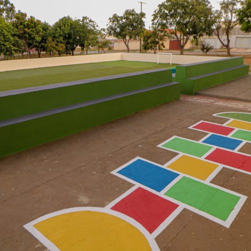 Praça do Jardim Canedo II é revitalizada e ganha novos espaços de lazer em Senador Canedo